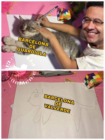 Los memes más divertidos de la remontada del Barça al Inter