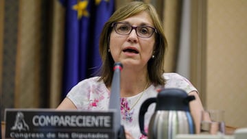 GRAF2584. MADRID, 21/07/2020.- La directora general del Centro Nacional de Epidemiología del Instituto de Salud Carlos III (CNE-ISCIII), Marina Pollán, comparece en la Comisión Sanidad y Consumo del Congreso de los Diputados para informar sobre la labor realizada durante la pandemia de coronavirus. EFE/Emilio Naranjo