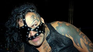 Pirata Morgan durante una función de lucha libre