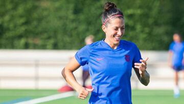 Jenni Hermoso, con el Barcelona.