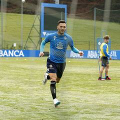 Trampolín en Riazor