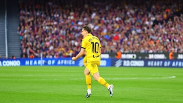 Recibió Pol Lozano dentro del área, desde donde se sacó un potente derechazo con rosca, superando la estirada de Joan García que supuso el 2-1 para el Espanyol. 