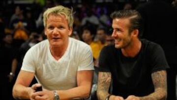 Beckham se 'pica' con Ramsey y participará en un Ironman