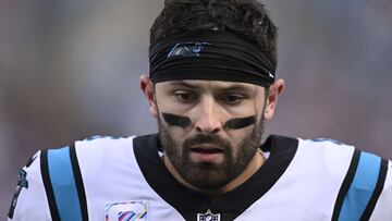 Panthers QB Baker Mayfield is set to miss time following an ankle injury, but how much?