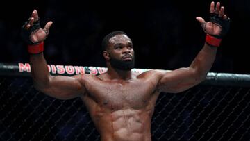 Woodley responde a Usman: "Podrías acabar noqueado"