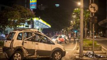 El caos en la ciudad de Sao Paulo mató a Jorge 'Topo' López