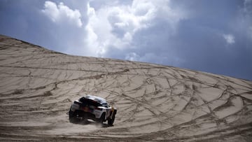 Loeb gana la etapa y Peterhansel se queda el liderato