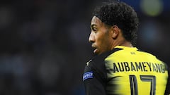 El delantero gabon&eacute;s del Borussia Dortmund, Pierre-Emerick Aubameyang.