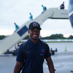 El Barça llega a Miami bajo una tormenta tropical