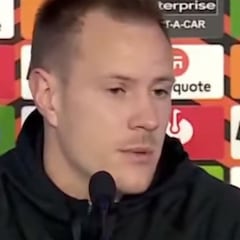Ter Stegen es elegante hasta para rajar: "Os gusta mucho echar gasolina al fuego, sois así"