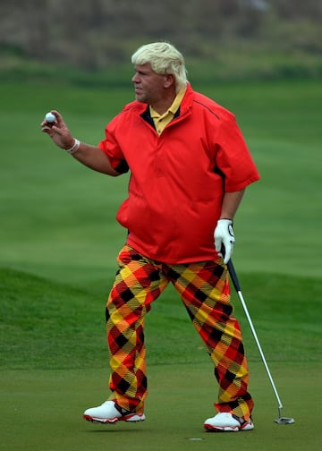 El golfista John Daly y sus extravagantes pantalones