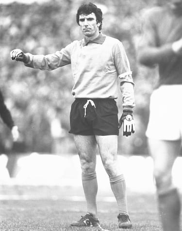 Es Dino Zoff, con 41 años y 86 días en la temporada 82/83 entre el 
Hamburgo  y la Juventus 1-0.