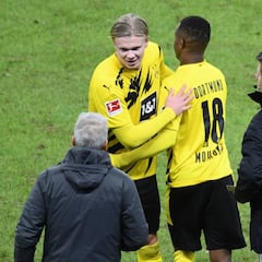 Ni uno, ni dos, ni tres: Haaland canta póker en Berlín