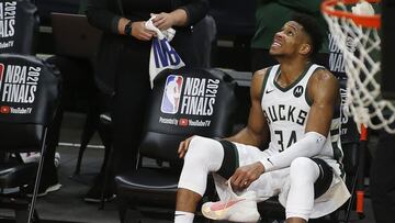 Giannis Antetokounmpo eyeing up Bucks vs Suns Game 3