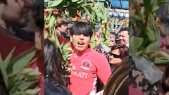 Caos por entrega de tulipanes en Las Condes: hubo peleas y llegó Carabineros