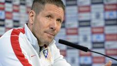 Simeone: "Para competir precisas un grupo, no sólo un equipo"