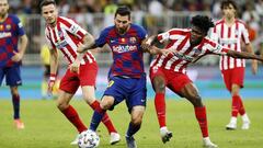 ¿Por qué no ordenó antes Simeone presionar a la defensa del Barça?