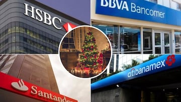 Horarios de los bancos para el 24 y 25 de diciembre del 2024: así quedan en Navidad