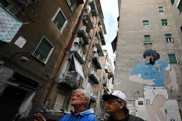 El museo de Maradona en Quartieri Spagnoli