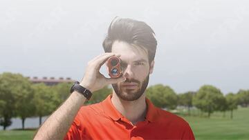 Con medición de distancia y de pendiente, este telémetro láser es imprescindible si juegas al golf