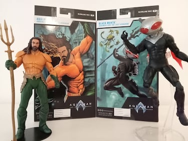 Aquaman y Black Manta se enfrentan en dos estupendas figuras articuladas de McFarlane