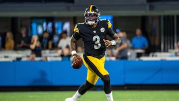 Dwayne Haskins con los Steelers