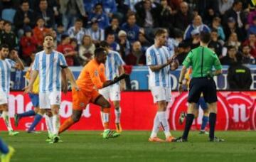 El gol en propia puerta de Kameni ante el Valencia