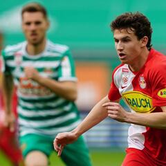 Brenden Aaronson marcó su primer gol en playoffs de Austria con RB Salzburg