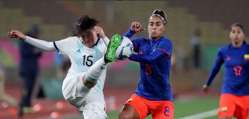 Final del fútbol femenino en los Juegos Panamericanos de Lima.