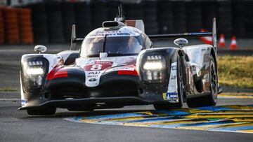 AUTO - 24 HEURES DU MANS 2019 RACE PART 2
 
 08 ALONSO Fernando (spa), BUEMI Sebastien (che), NAKAJIMA Kazuki (jpn), Toyota TS050 hybrid lmp1 team Toyota Gazoo racing, action during the 2019 Le Mans 24 hours race, from June 15 to 16 at Le Mans circuit, Fr