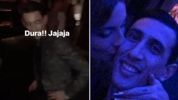 Di María y su loco baile de 'Scooby doo pa pa'. Foto: redes sociales