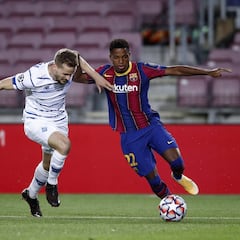 Barcelona-Dinamo Kiev en imágenes