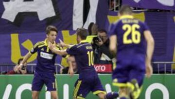 Zahovic completa la fiesta
del Maribor en el minuto 92