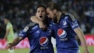 Agudelo e Insúa fueron los mejores de Millonarios ante Jaguares.