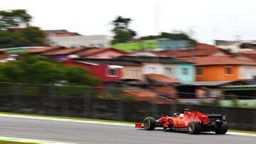 Resumen de los libres del GP Brasil 2019: superioridad roja
