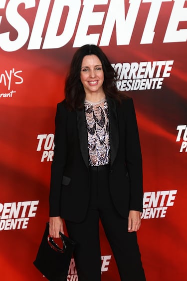 Marta González de Vega durante la premier de la película 'Torrente Presidente' en los Cines Callao. 
 
 
 