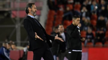 Vicente Moreno, en un partido con el Mallorca.