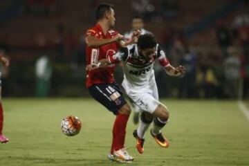 Hechalar y Cortés hicieron los goles para el equipo colombiano en el Atanasio Girardot.