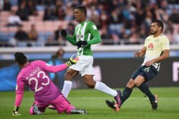 Nacional venció a América de México en penales y se quedó con el tercer lugar del Mundial de Clubes 2016. El partido terminó 2-2 en el tiempo reglamentario.