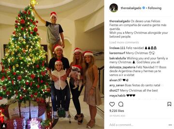 Messi, Cristiano, Gasol... Sports stars celebrate Christmas