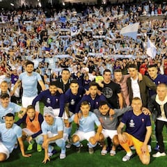 Celta-Barcelona en imágenes