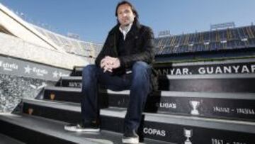 Rufete, máximo responsable del área deportiva del Valencia.