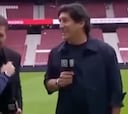 Simeone saludó a Zamorano y el gesto posterior del DT causó polémica: ¡mensaje directo!