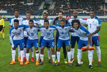 Este fue el cuadro titular de Panamá de cara a su partido ante Suiza, en donde cayeron seis goles por cero.