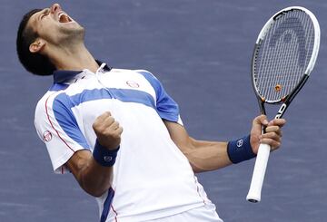 Djokovic ganó en Indian Wells en 2011.