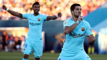 Suárez vuelve a anotar y Barcelona se afirma en la punta