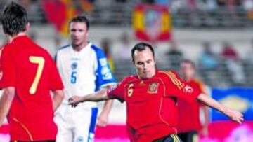 <b>BIENVENIDO. </b>Iniesta vuelve a la Selección tras su lesión.