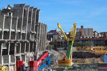 Además del Camp Nou, el club está trabajando en nuevo Palau Blaugrana y el Campus Barça.