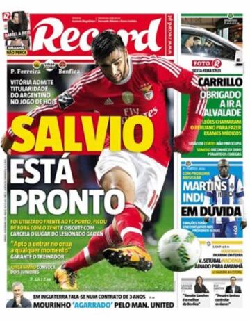 Portadas de la prensa mundia