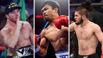 Canelo, Khabib, Pacquiao... todos quieren a Mayweather en busca de la velada del bill&oacute;n